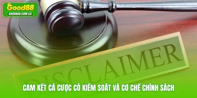 Miễn trách nhiệm Good88 gắn liền cam kết kiểm soát nguy cơ và cập nhật điều khoản
