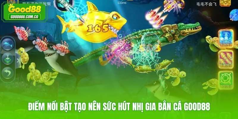 Nhị Gia bắn cá Good88 với nhịp săn thưởng nhanh và hình ảnh đại dương cuốn hút