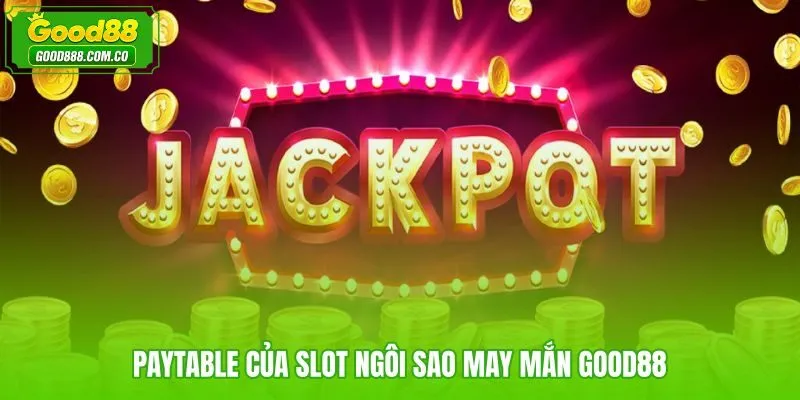 Bảng trả giải ngôi sao may mắn Good88 theo từng biểu tượng tinh tú